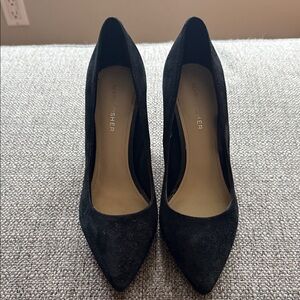 Marc Fisher Elegant Black Suede Heels